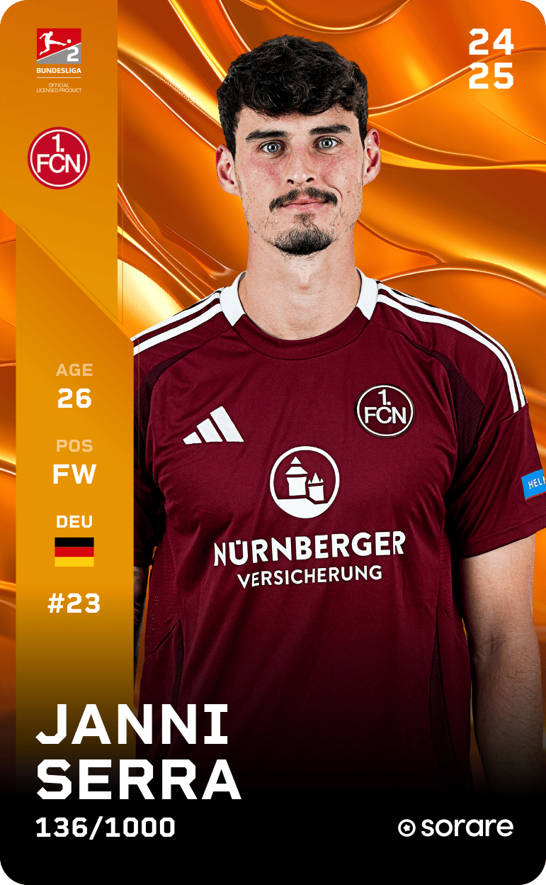 Janni Serra 2024-25 • Limited 136/1000