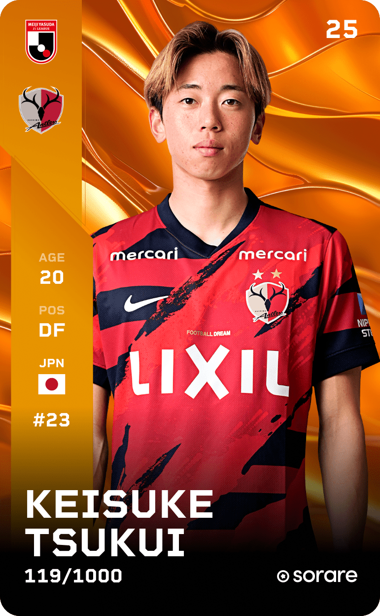 Keisuke Tsukui 2025-26 • Limited 119/1000