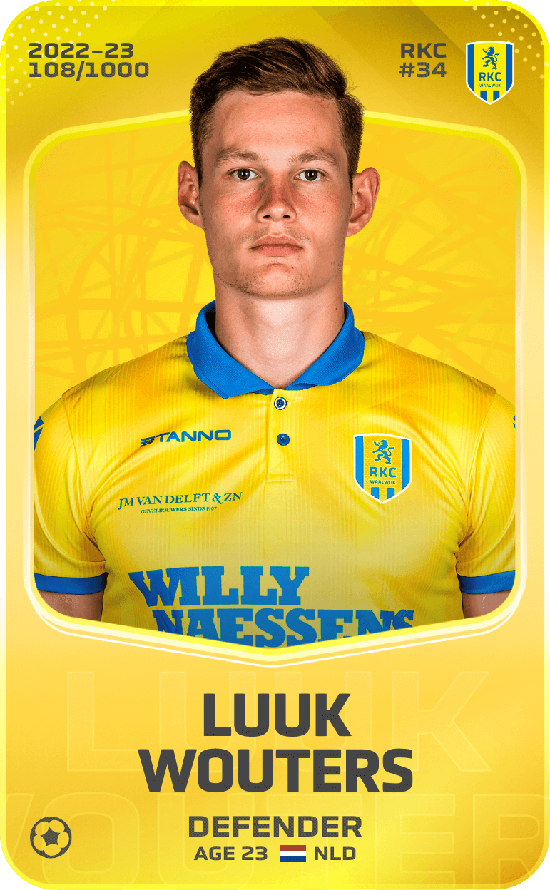 Luuk Wouters 2022-23 • Limited 108/1000