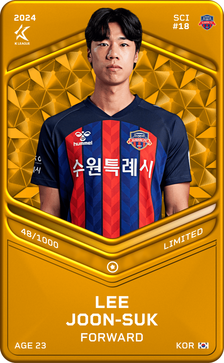 Lee Joon-Suk 2024-25 • Limited 48/1000
