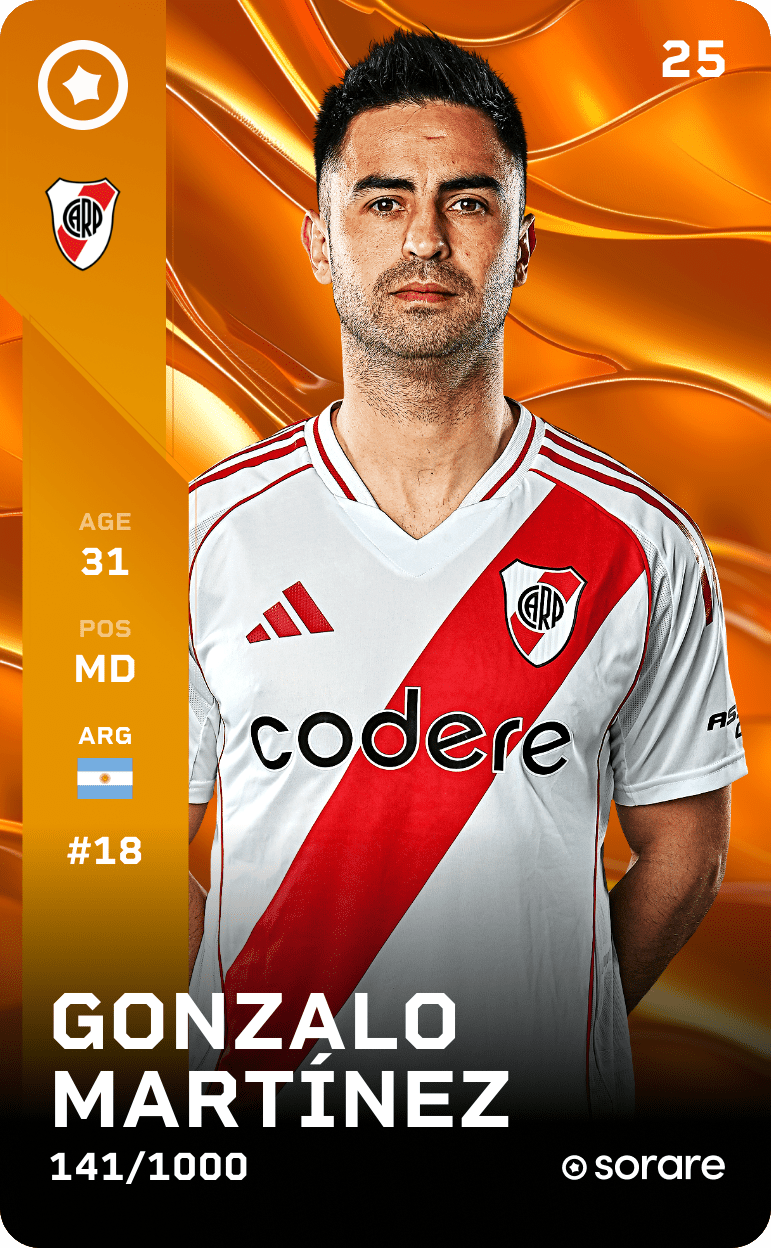Gonzalo Martínez 2025-26 • Limited 141/1000