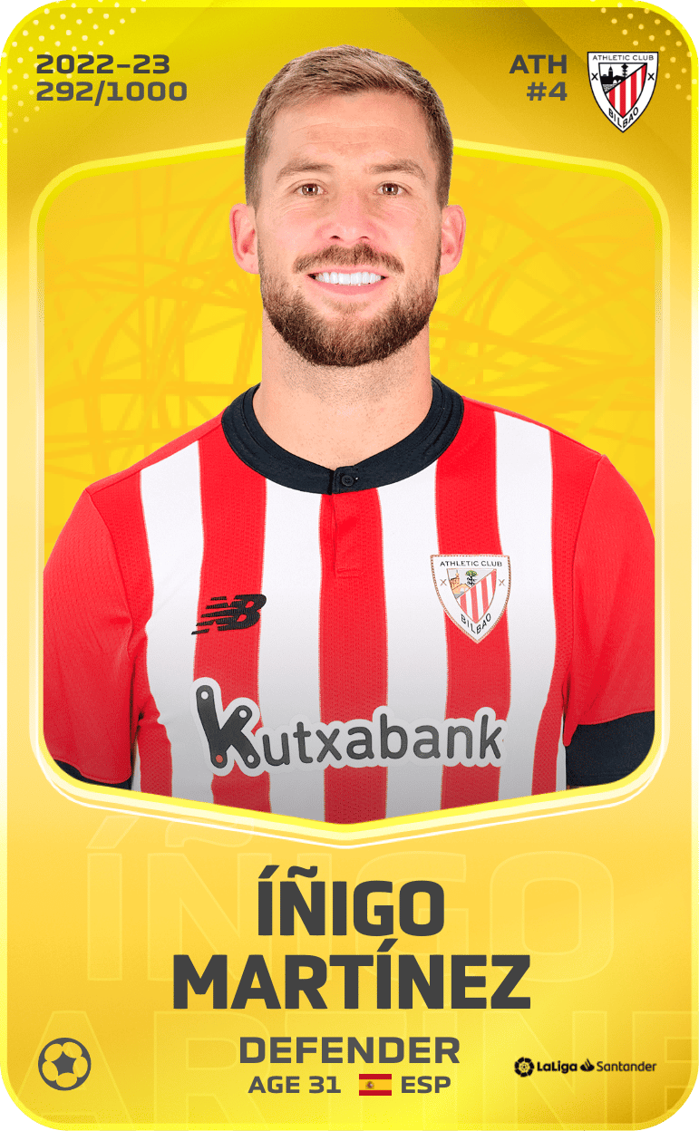 Íñigo Martínez 2022-23 • Limited 292/1000