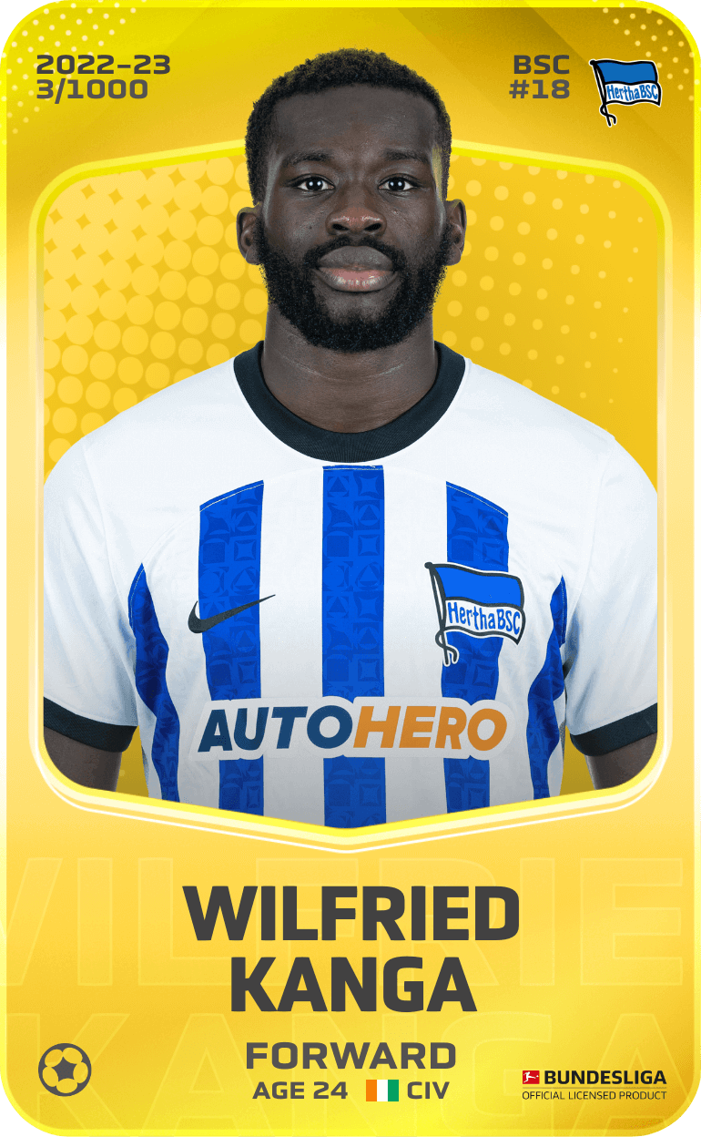 Wilfried Kanga 2022-23 • Limited 3/1000
