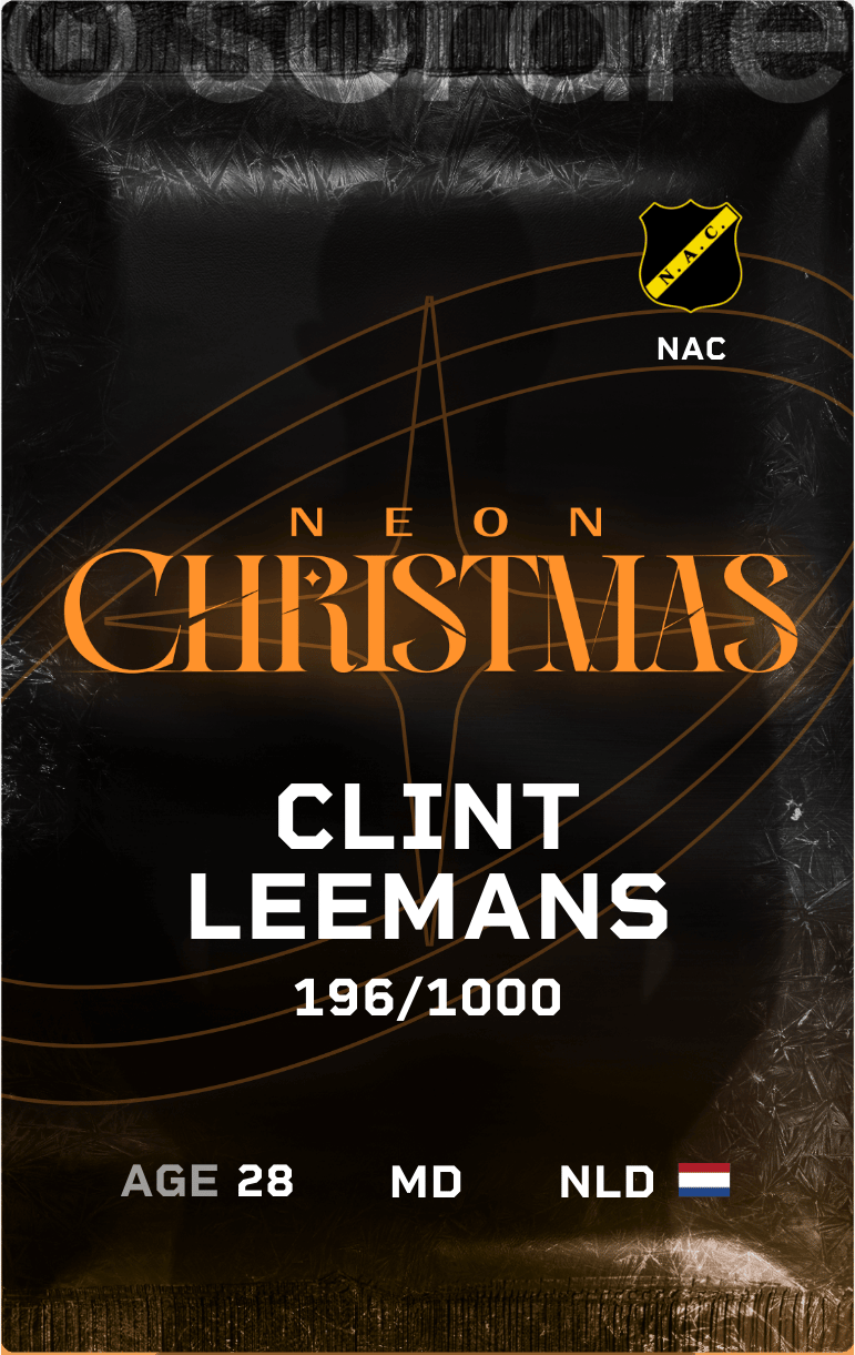 Clint Leemans 2024-25 • Limited 196/1000