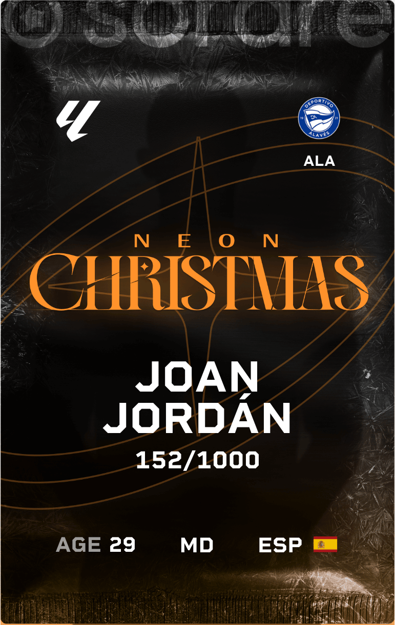 Joan Jordán 2024-25 • Limited 152/1000