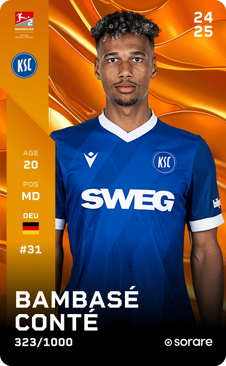 Bambasé Conté 2024-25 • Limited 323/1000