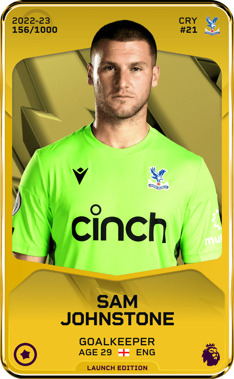 Sam Johnstone 2022-23 • Limited 156/1000