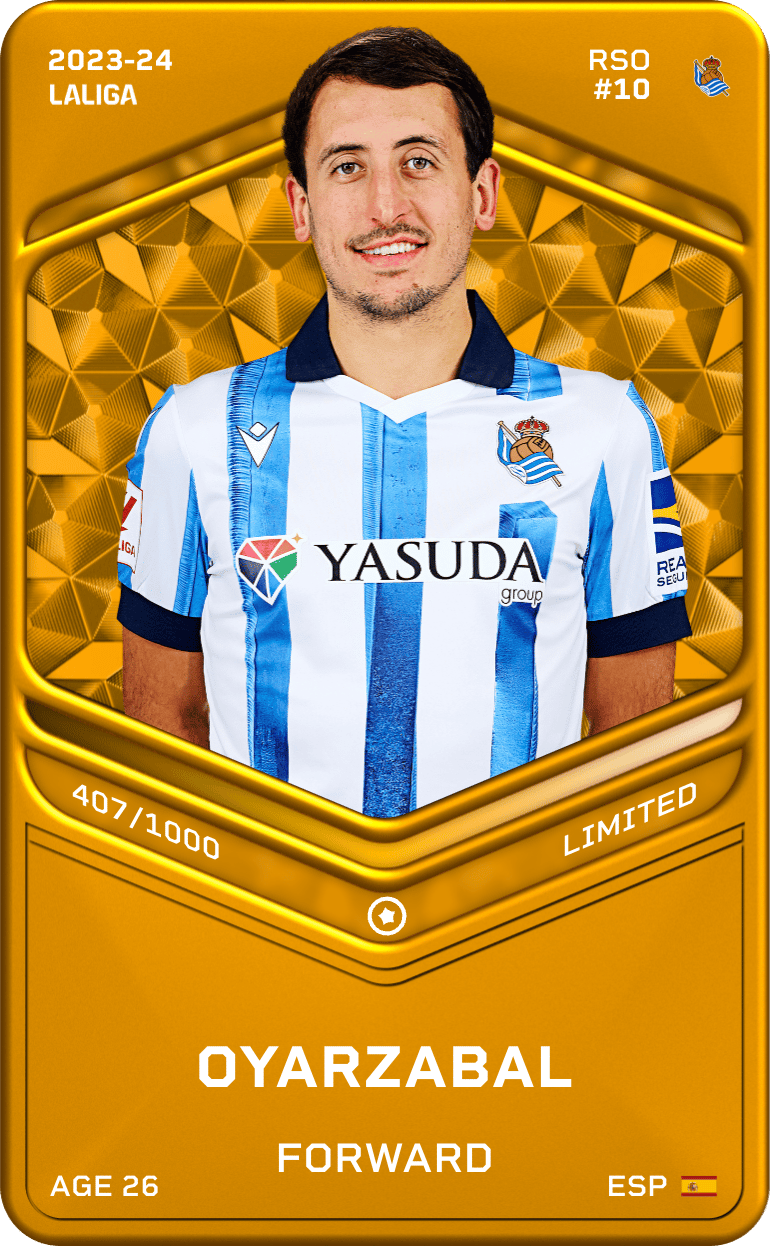 Oyarzabal 2023-24 • Limited 407/1000