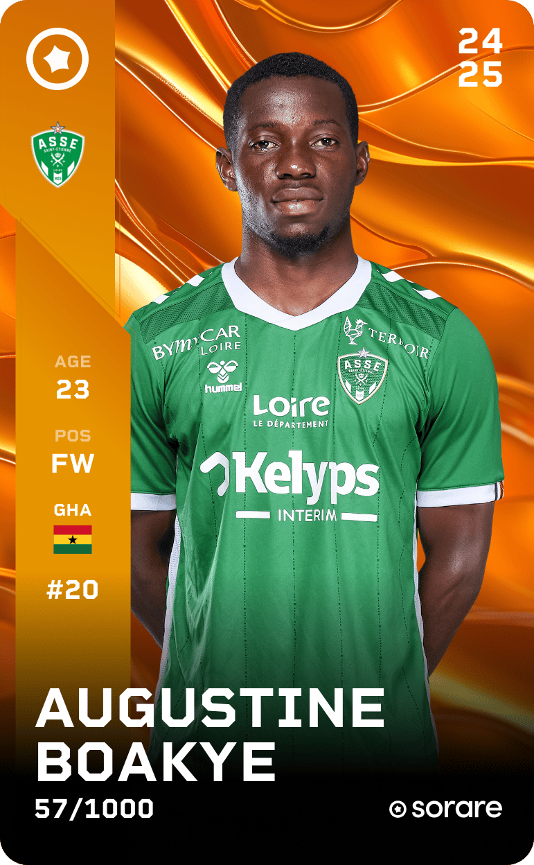 Augustine Boakye 2024-25 • Limited 57/1000