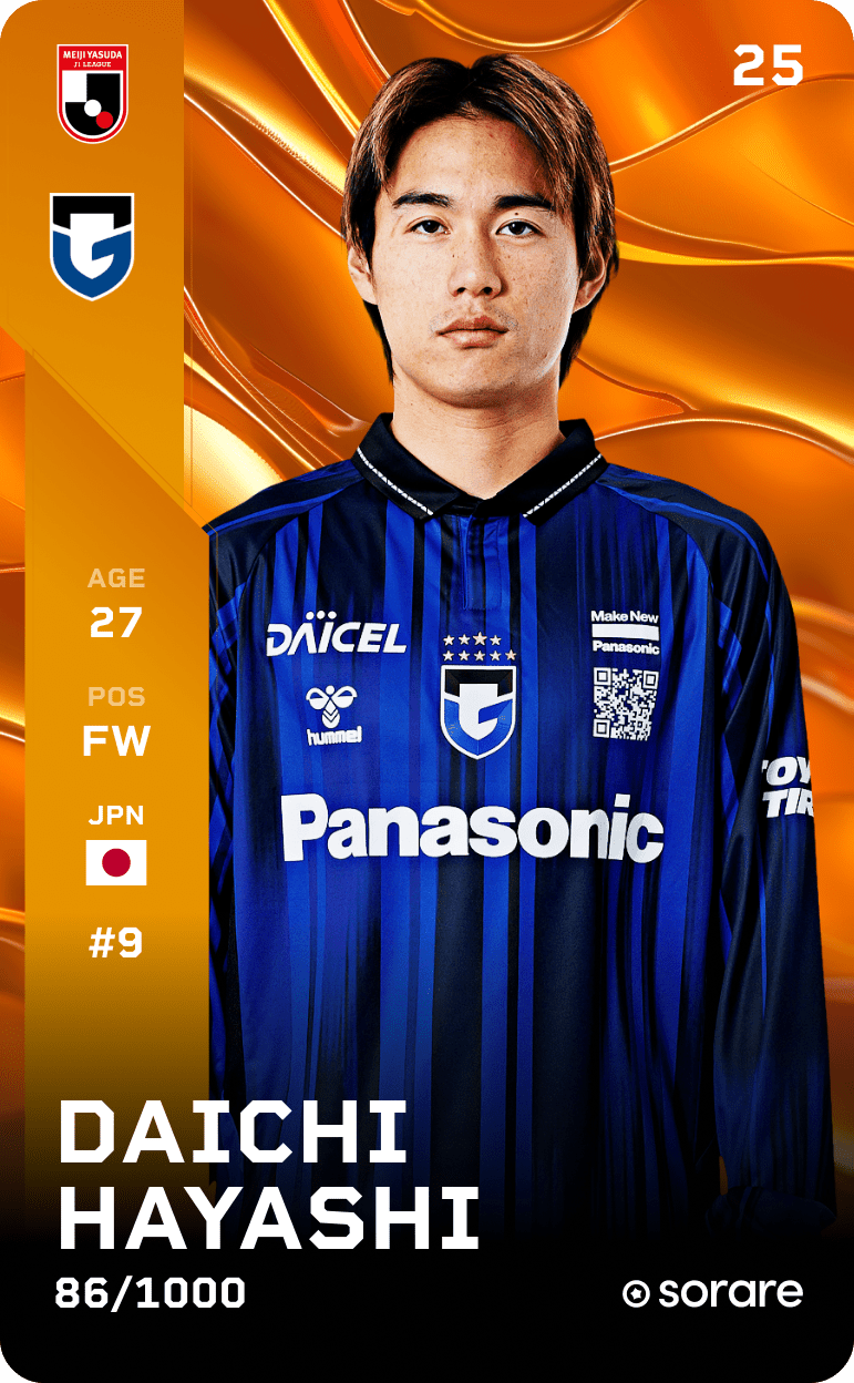 Daichi Hayashi 2025-26 • Limited 86/1000