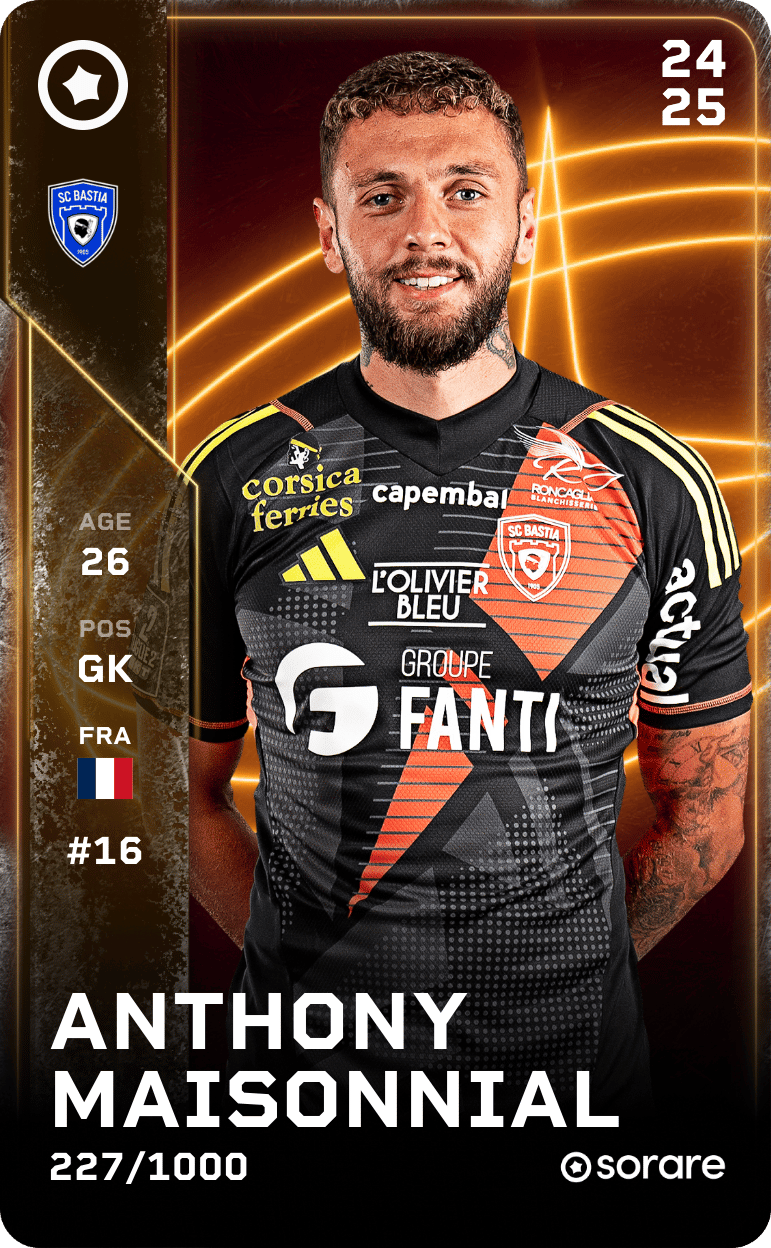 Anthony Maisonnial 2024-25 • Limited 227/1000
