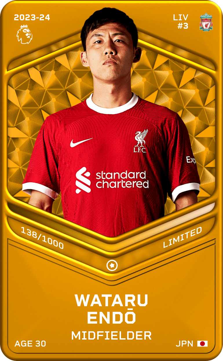 Wataru Endō 2023-24 • Limited 138/1000