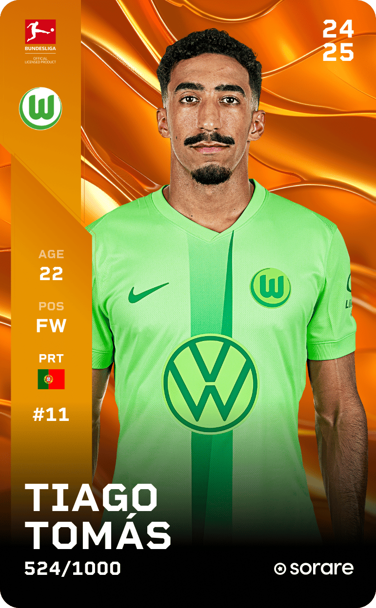 Tiago Tomás 2024-25 • Limited 524/1000