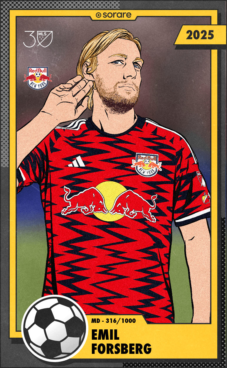Emil Forsberg 2025-26 • Limited 316/1000