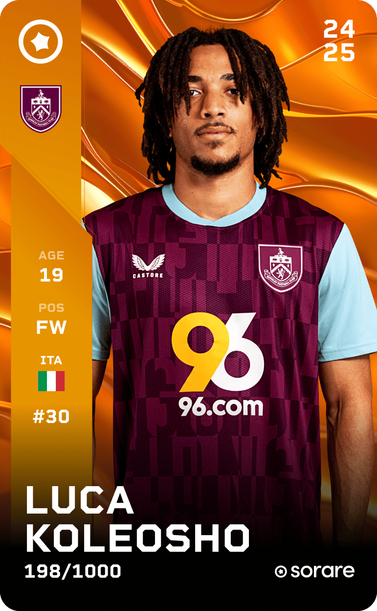 Luca Koleosho 2024-25 • Limited 198/1000