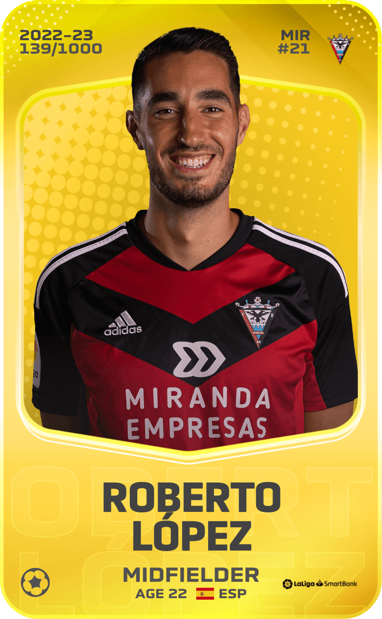 Roberto López 2022-23 • Limited 139/1000