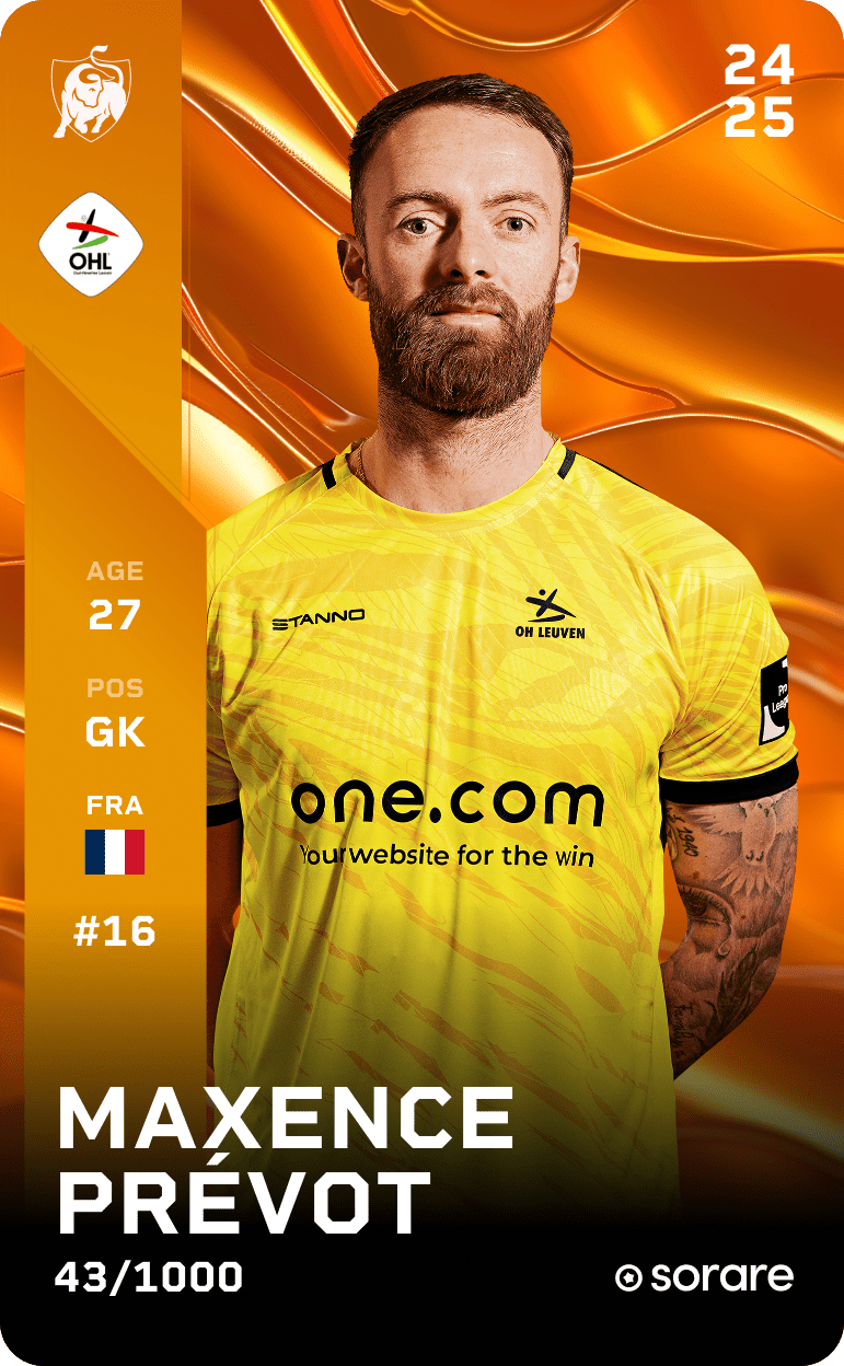 Maxence Prévot 2024-25 • Limited 43/1000