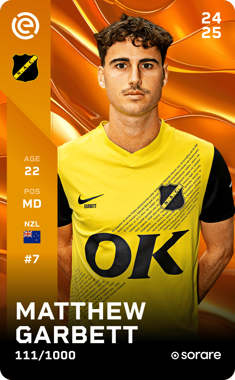 Matthew Garbett 2024-25 • Limited 111/1000