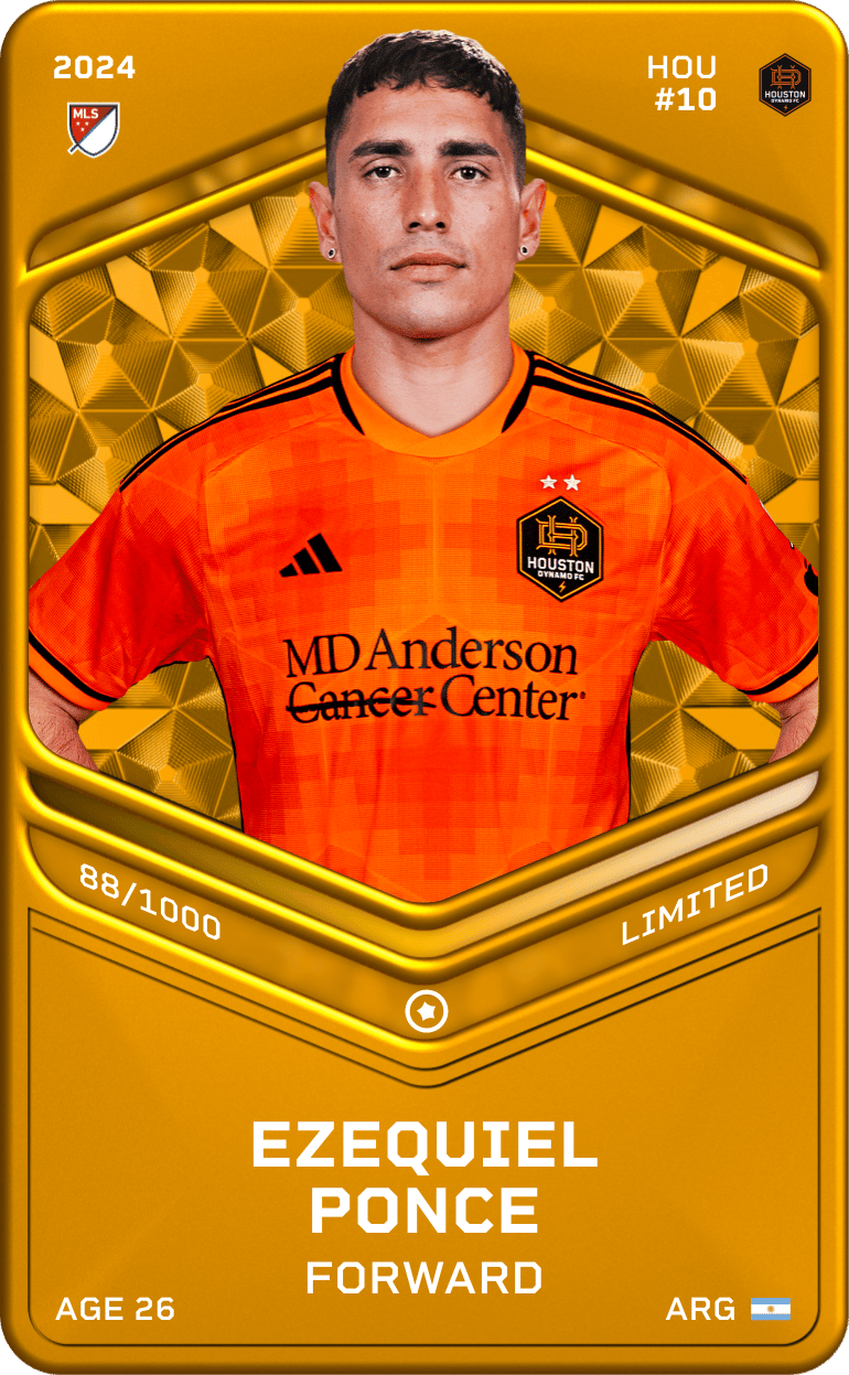Ezequiel Ponce 2024-25 • Limited 88/1000
