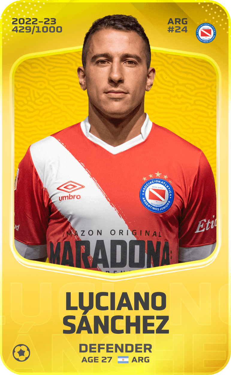 Luciano Sánchez 2022-23 • Limited 429/1000