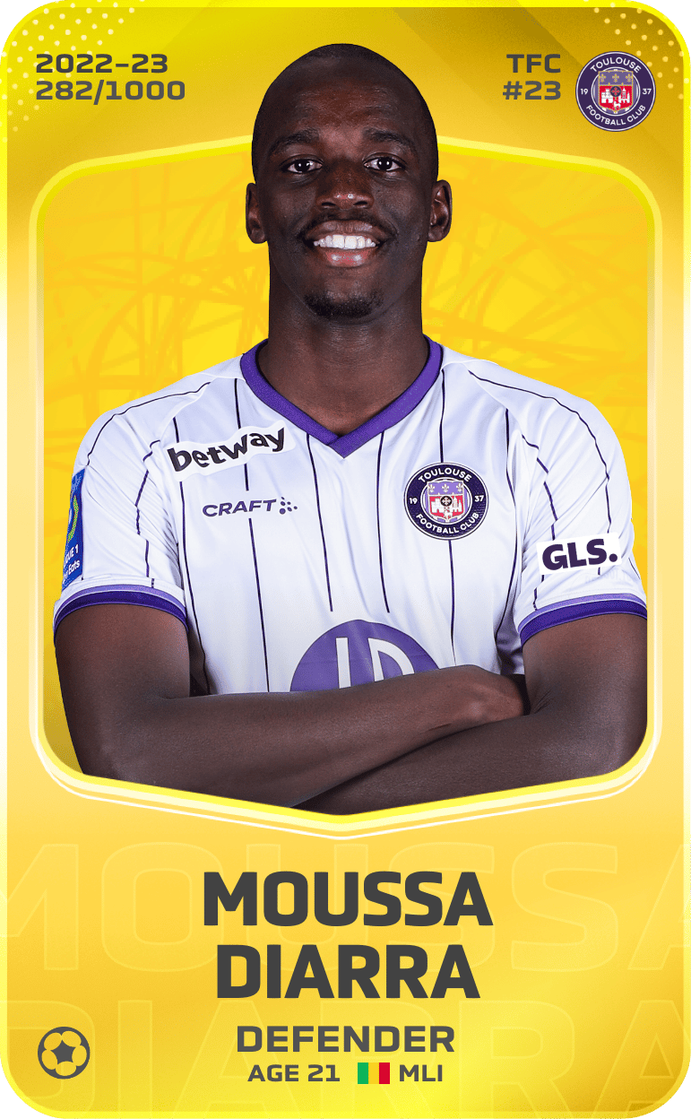 Moussa Diarra 2022-23 • Limited 282/1000