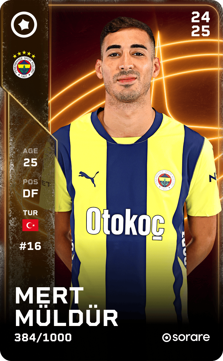 Mert Müldür 2024-25 • Limited 384/1000