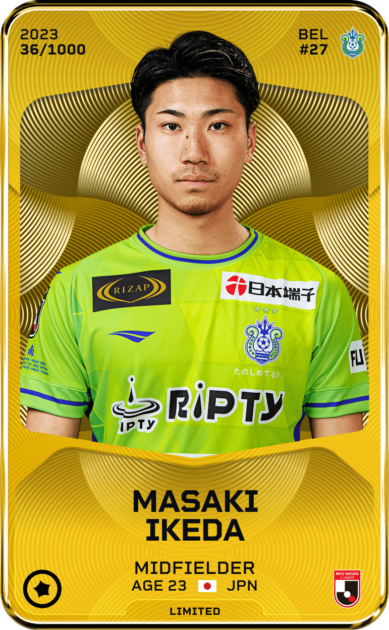Masaki Ikeda 2023-24 • Limited 36/1000