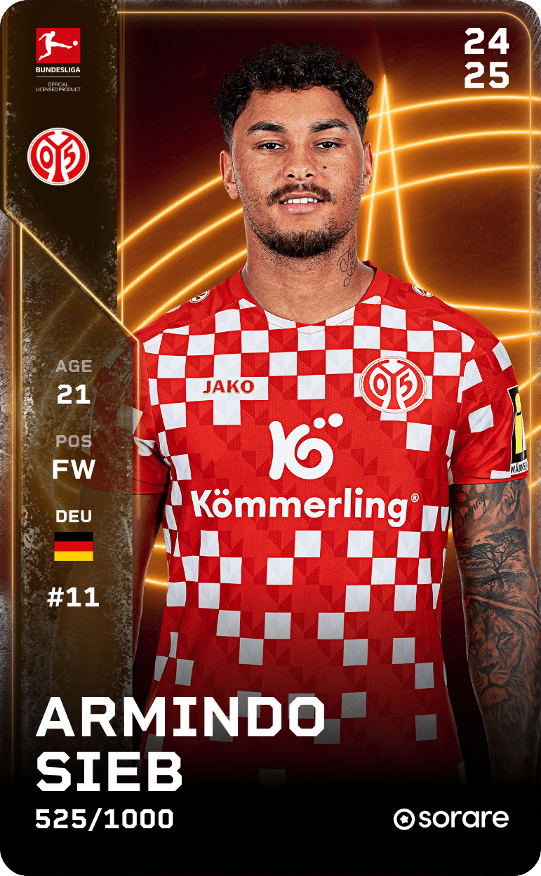 Armindo Sieb 2024-25 • Limited 525/1000