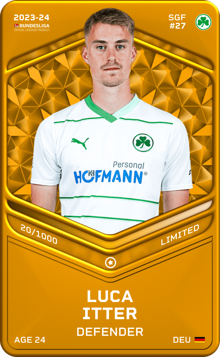 Luca Itter 2023-24 • Limited 20/1000