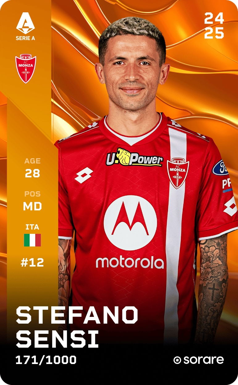 Stefano Sensi 2024-25 • Limited 171/1000