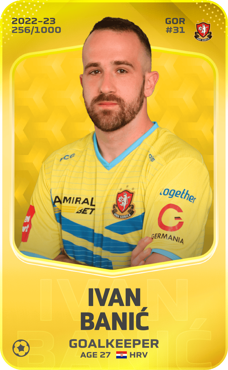 Ivan Banić 2022-23 • Limited 256/1000