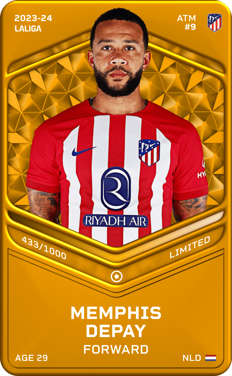 Memphis Depay 2023-24 • Limited 433/1000