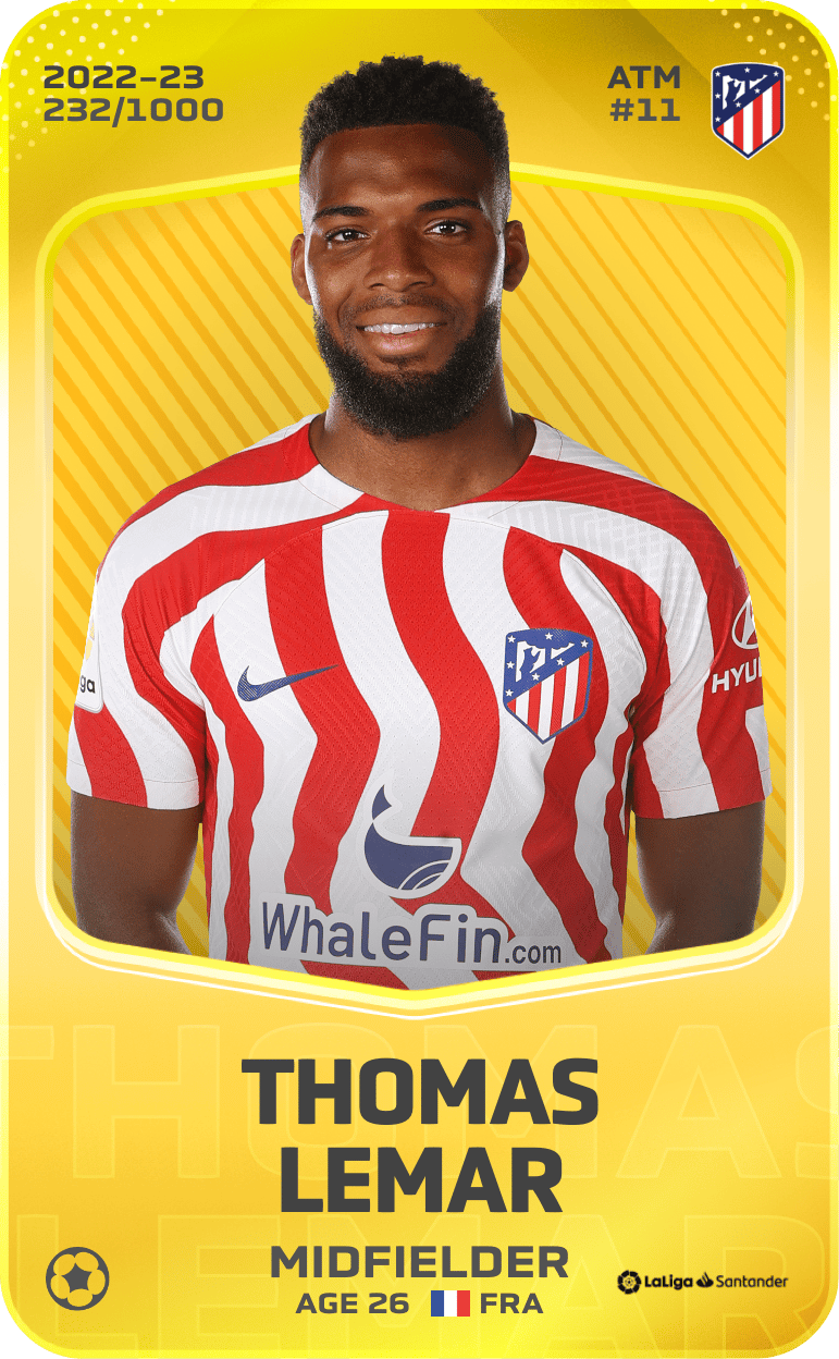 Thomas Lemar 2022-23 • Limited 232/1000