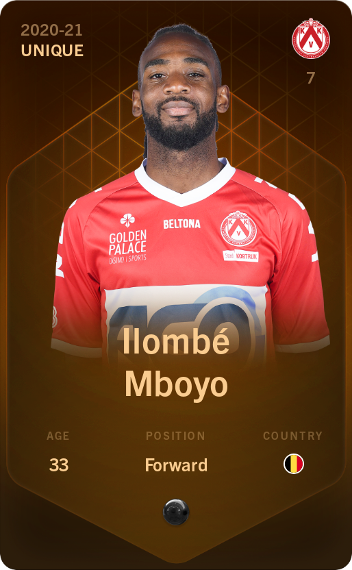 Sorare - Sorare Official - Ilombé Mboyo 2020-21 • Unique - NFT # 1943834008390006050390167569432138886808512086153574492256953814397275787460