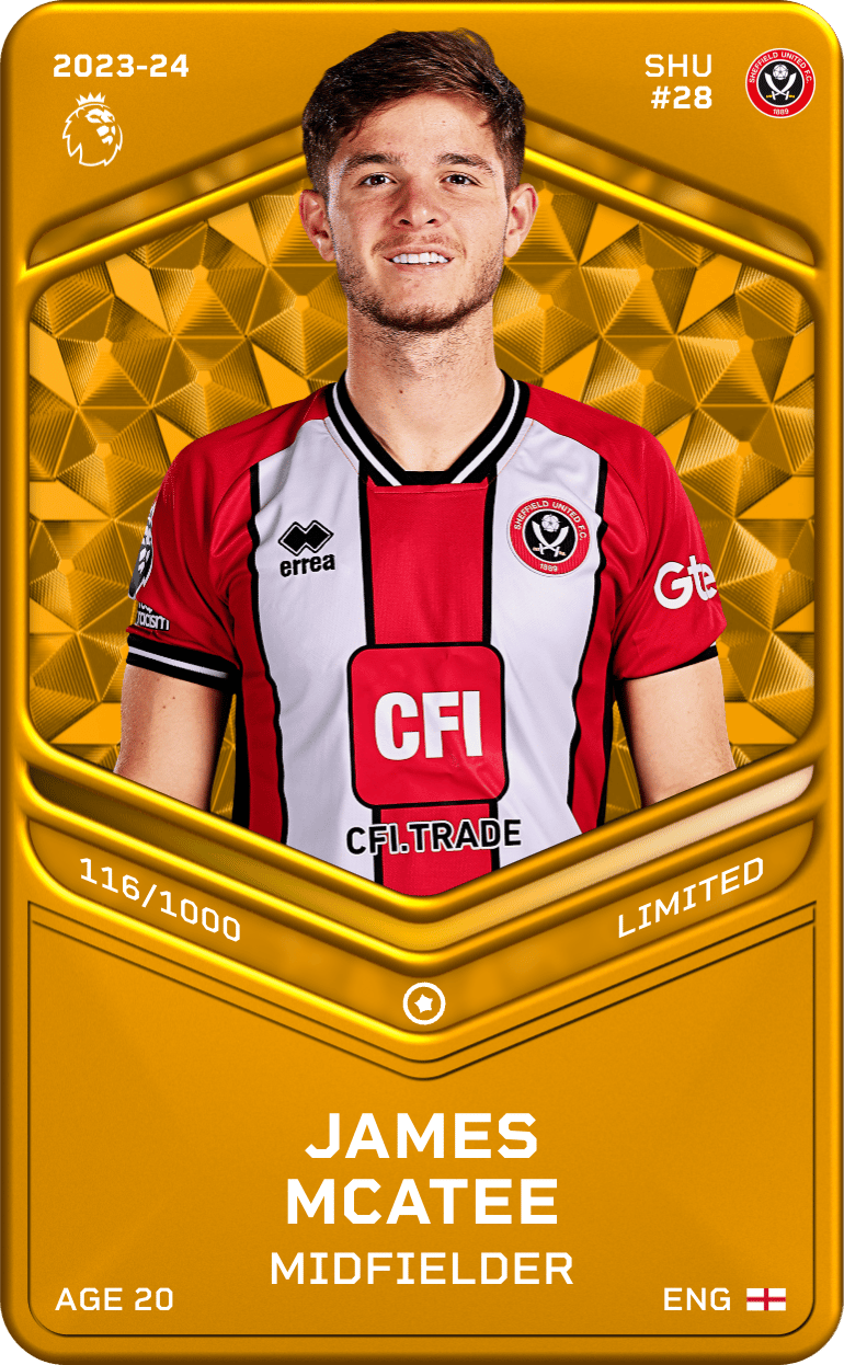 James McAtee 2023-24 • Limited 116/1000