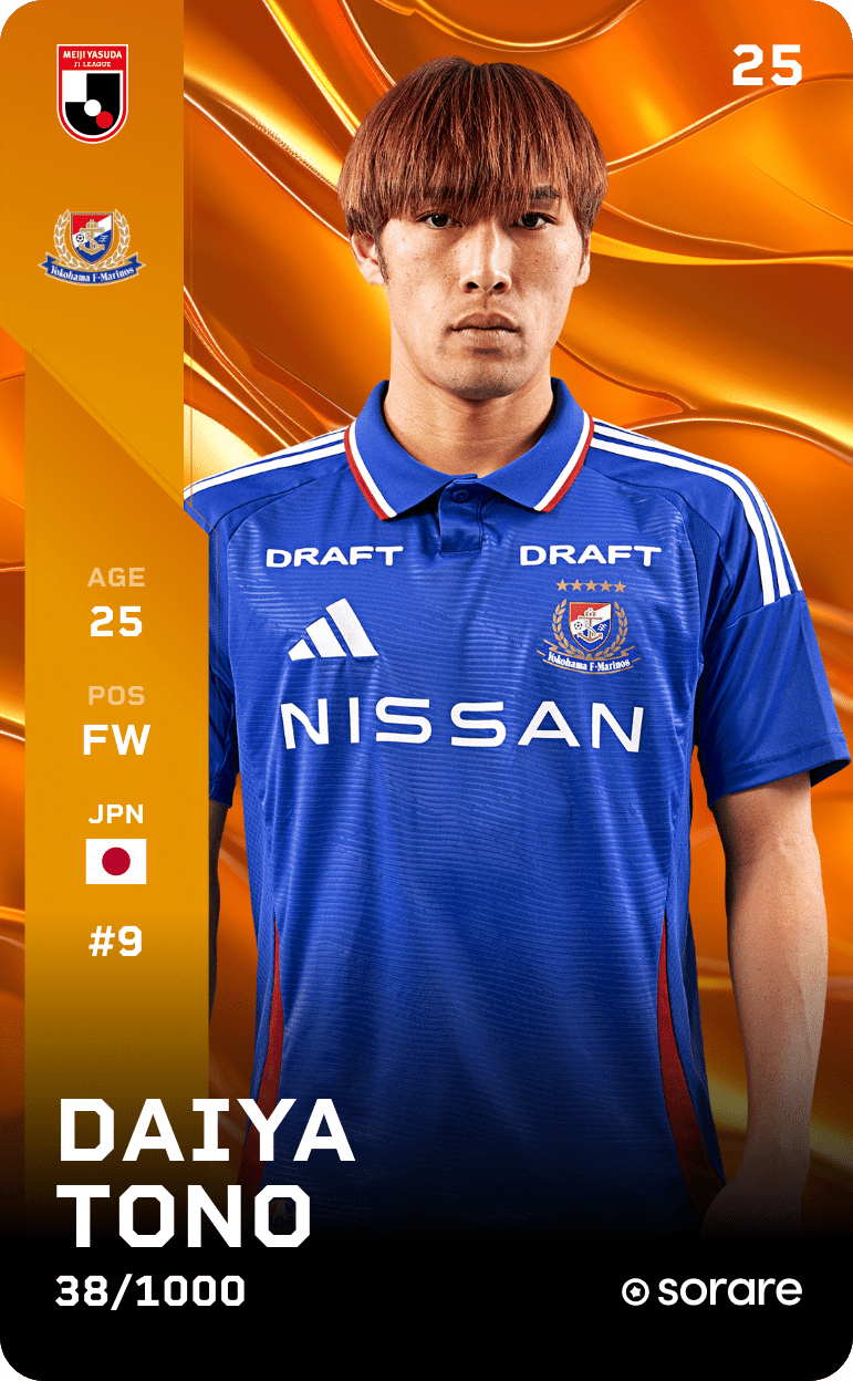 Daiya Tono 2025-26 • Limited 38/1000