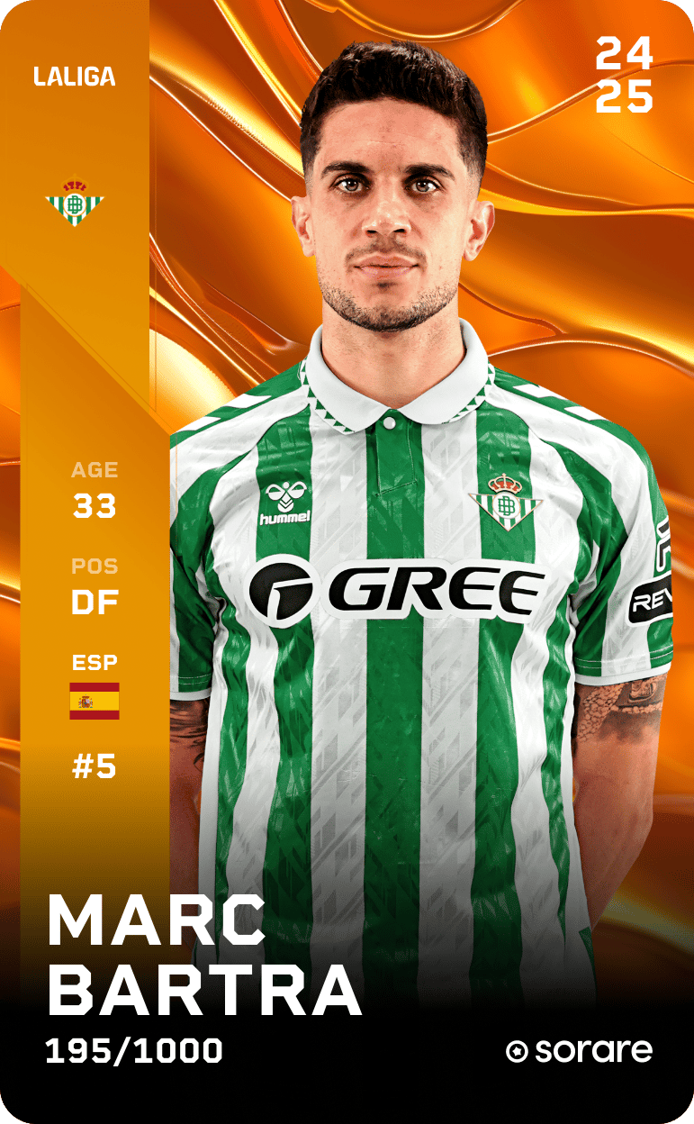 Marc Bartra 2024-25 • Limited 195/1000