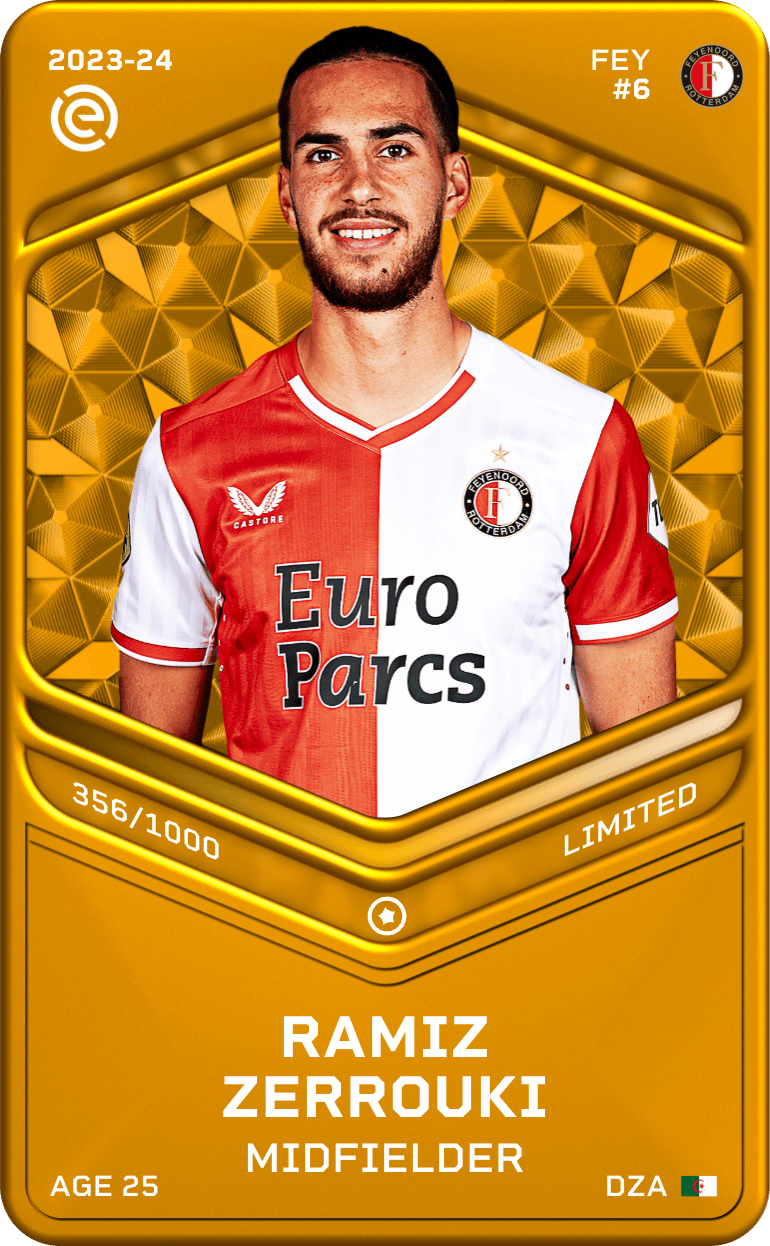 Ramiz Zerrouki 2023-24 • Limited 356/1000