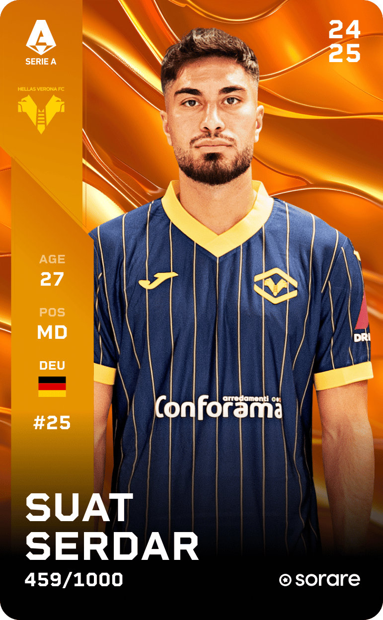 Suat Serdar 2024-25 • Limited 459/1000