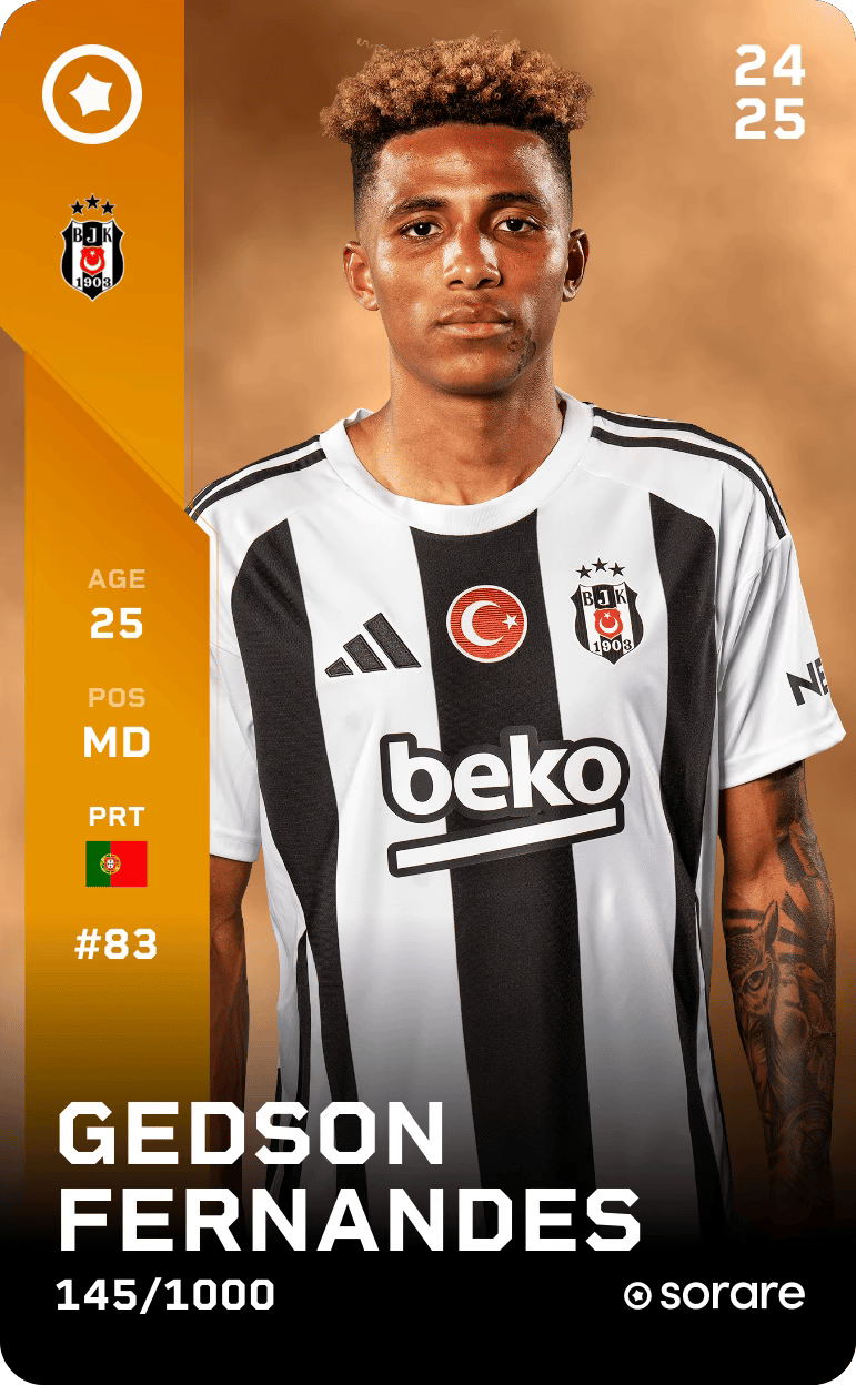 Gedson Fernandes 2024-25 • Limited 145/1000