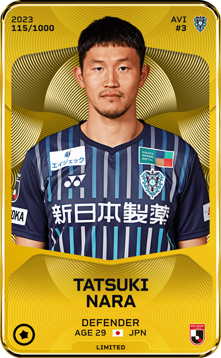 Tatsuki Nara 2023-24 • Limited 115/1000