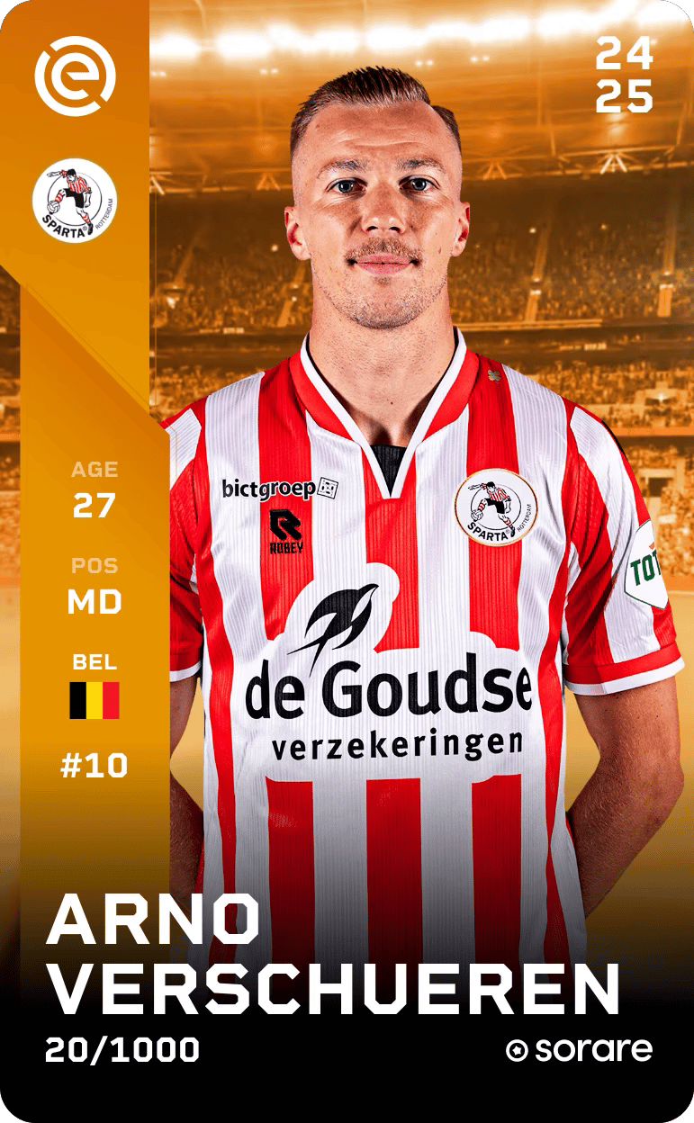 Arno Verschueren 2024-25 • Limited 20/1000
