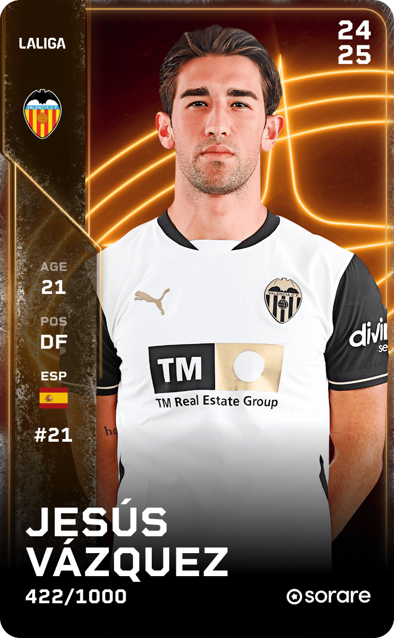 Jesús Vázquez 2024-25 • Limited 422/1000