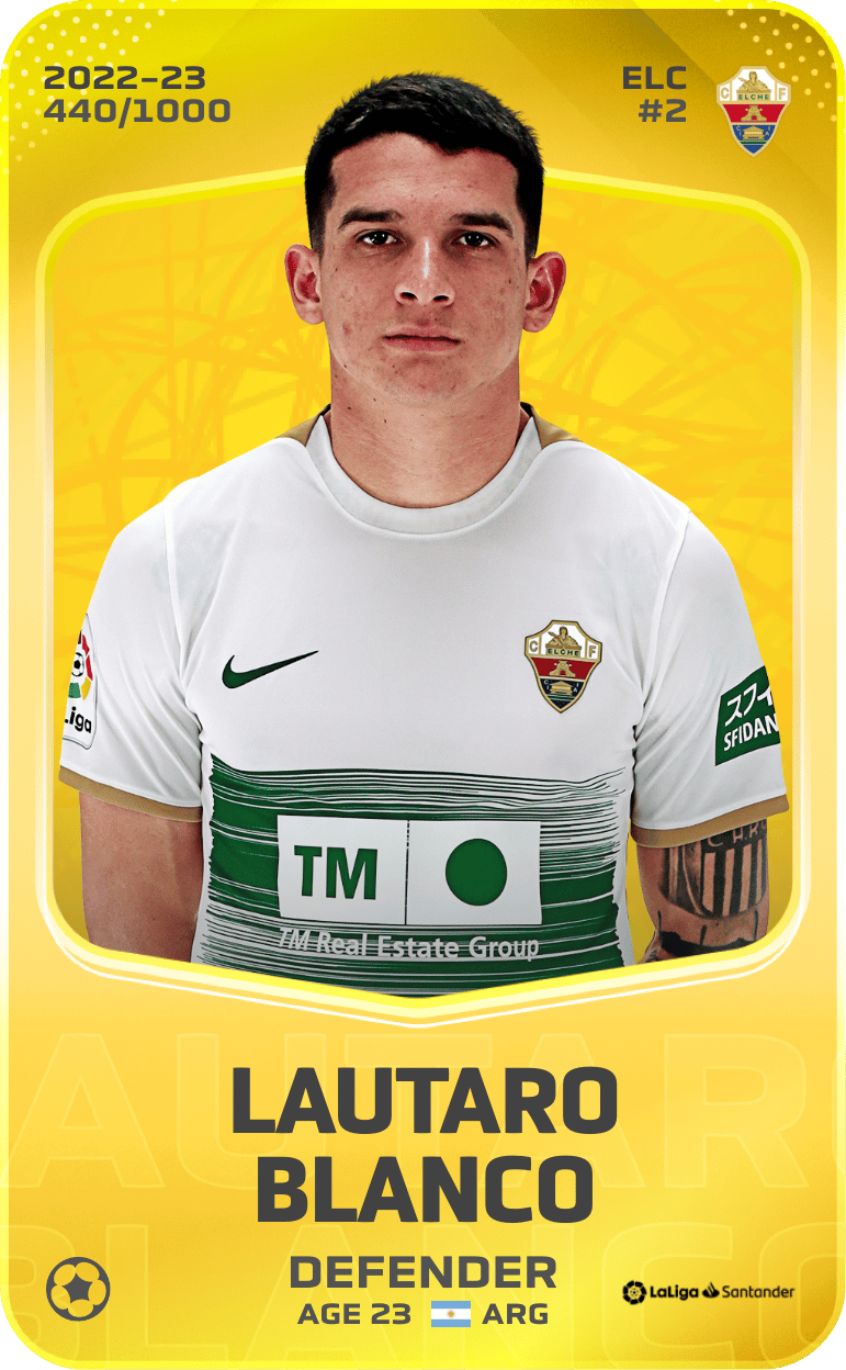 Lautaro Blanco 2022-23 • Limited 440/1000