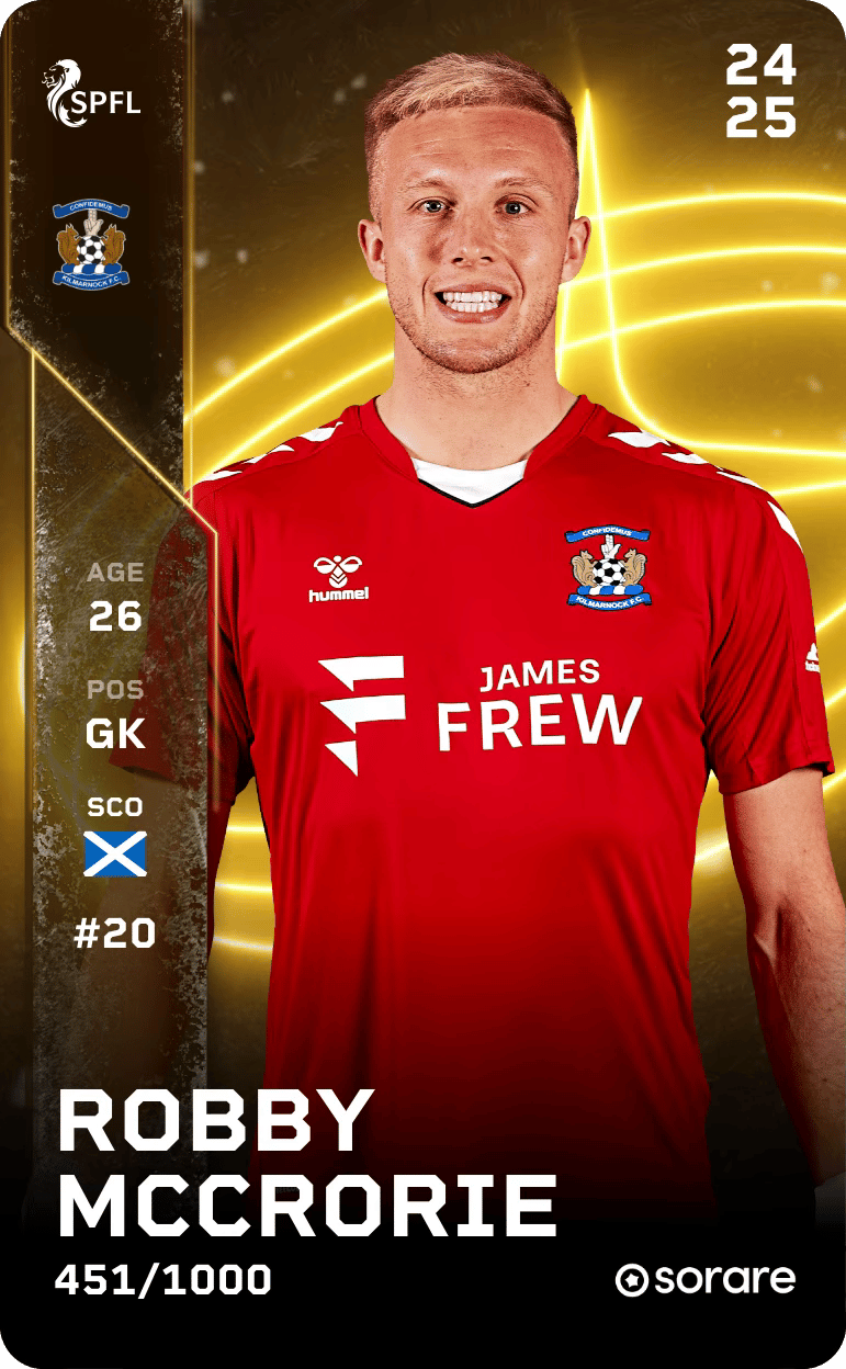 Robby McCrorie 2024-25 • Limited 451/1000
