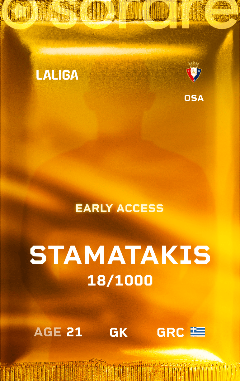 Dimitrios Stamatakis 2024-25 • Limited 18/1000