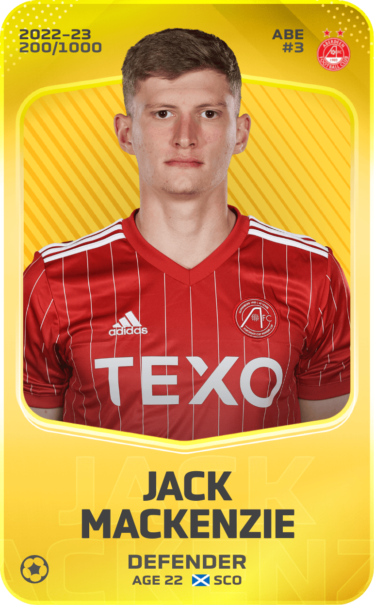 Jack MacKenzie 2022-23 • Limited 200/1000