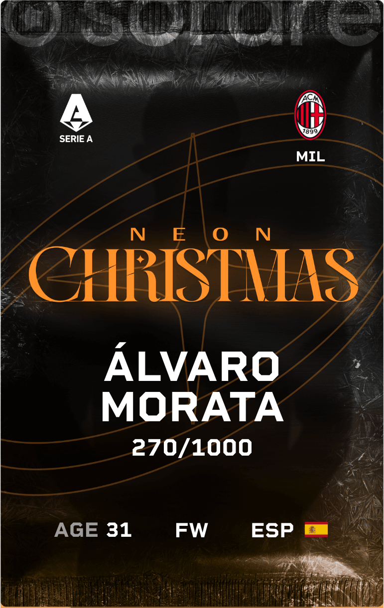 Álvaro Morata 2024-25 • Limited 270/1000