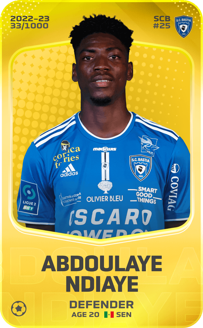 Abdoulaye Ndiaye 2022-23 • Limited 33/1000