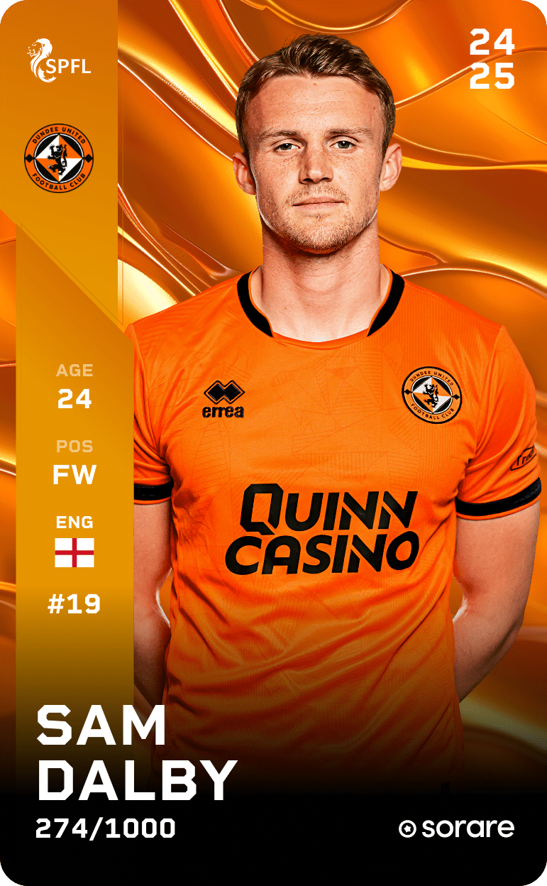 Samuel Dalby 2024-25 • Limited 274/1000